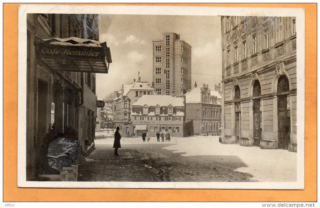 Konditorei U. Cafe Kemmler Schorndorf 1930 Postcard - Schorndorf