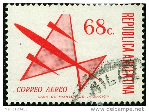 ARGENTINA, 1971, POSTA AEREA, AIRMAIL, FRANCOBOLLO USATO, Michel 1102 - Gebraucht