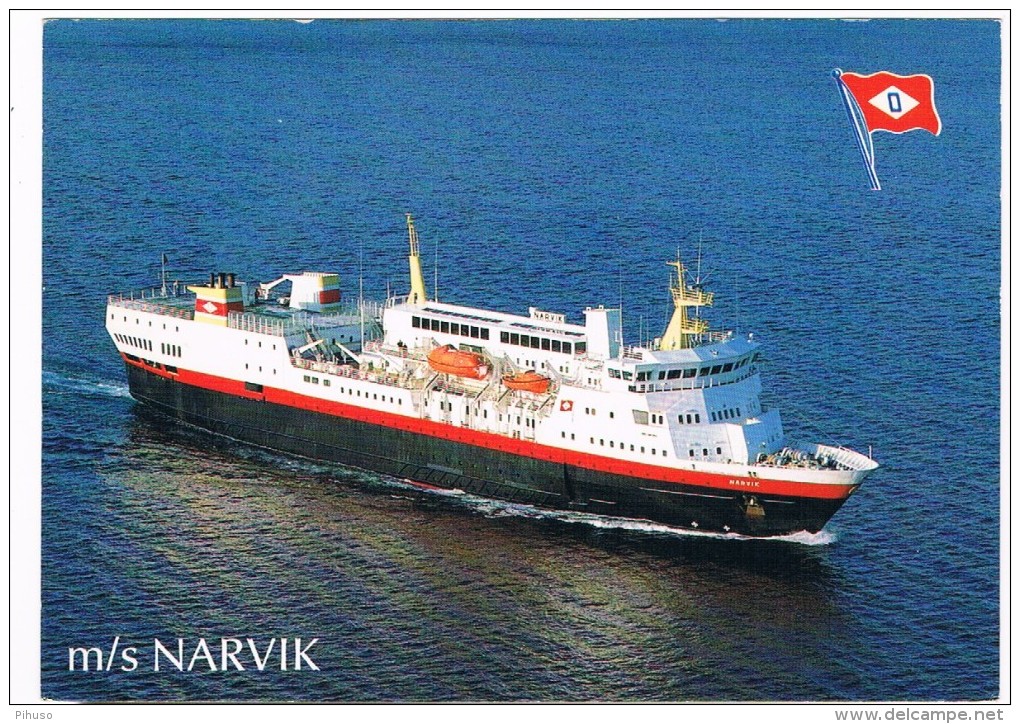 SCH-302   M/S. NARVIK  ( OVDS, Narvik, Norway) - Dampfer