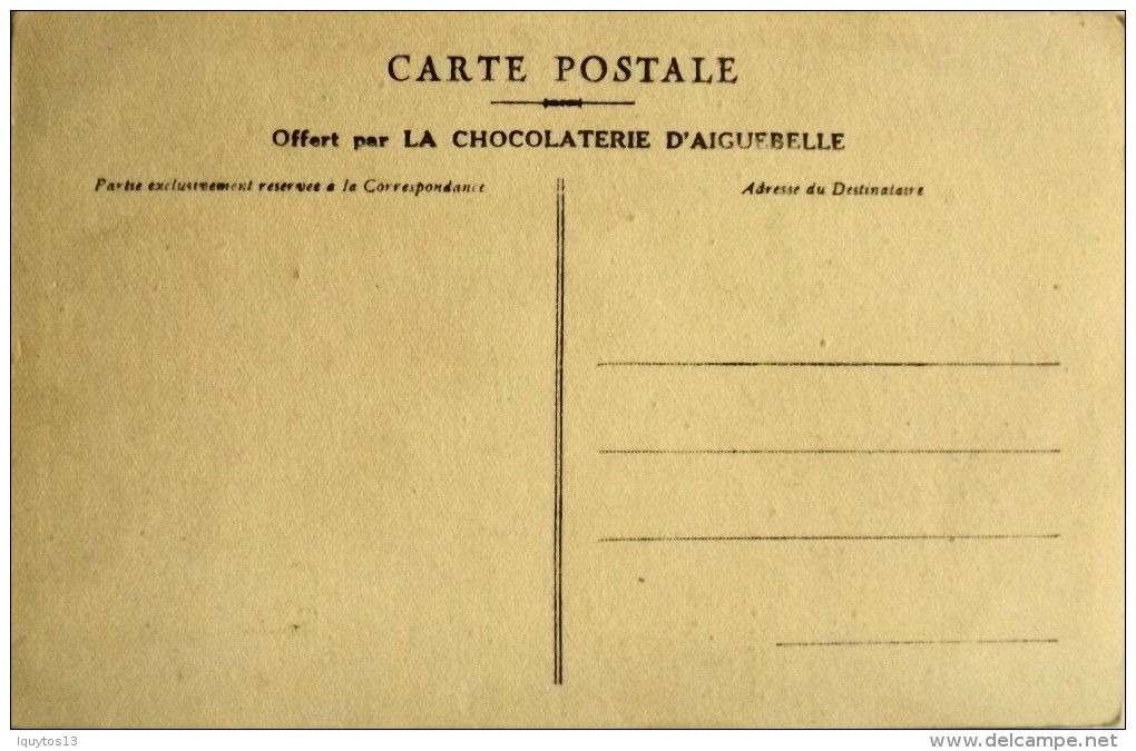 C.P.A. - PUBLICITE - MULTIPLICATION Des PAINS Par LOYS PRAT - CHOCOLATERIE D' AIGUEBELLE - Parfait Etat - Publicité