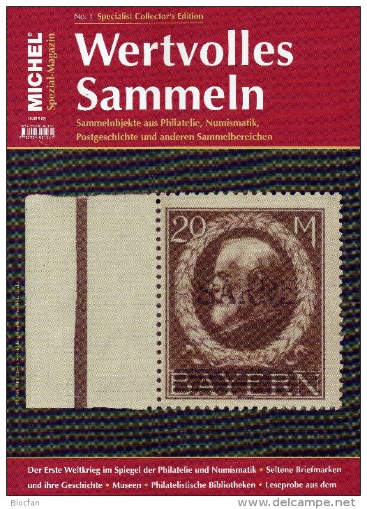 Wertvolles Sammeln In MICHEL 1/2014 Neu 15€ Sammel-Objekt Luxus Information Of The World New Special Magacine Of Germany - Tedesco