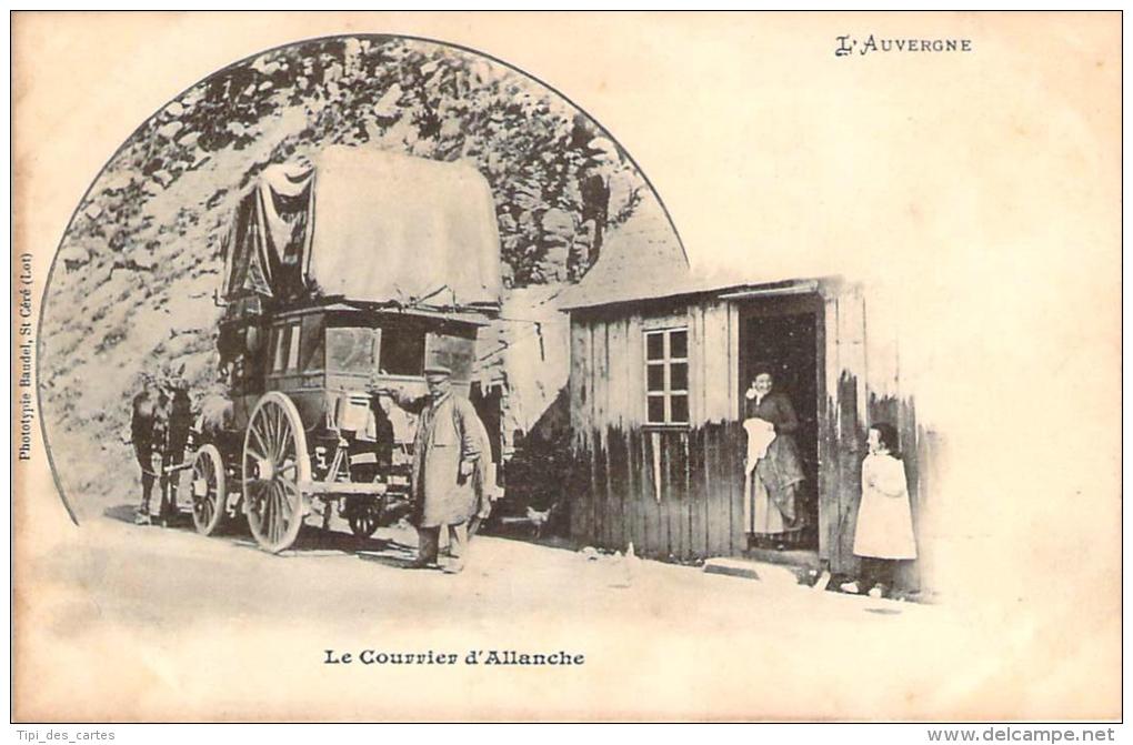 15 - Le Courrier D'Allanche (diligence Postale) - Allanche