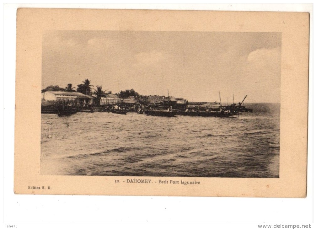 AFRIQUE ---DAHOMEY--petit Port Lagunaire--voir 2 Scans - Dahomey