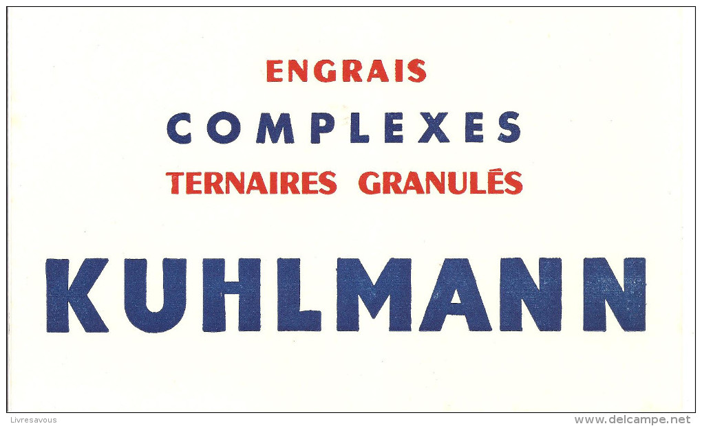 Buvard KUHLMANN Engrais Complexes Ternaires Granulés - Agricultura