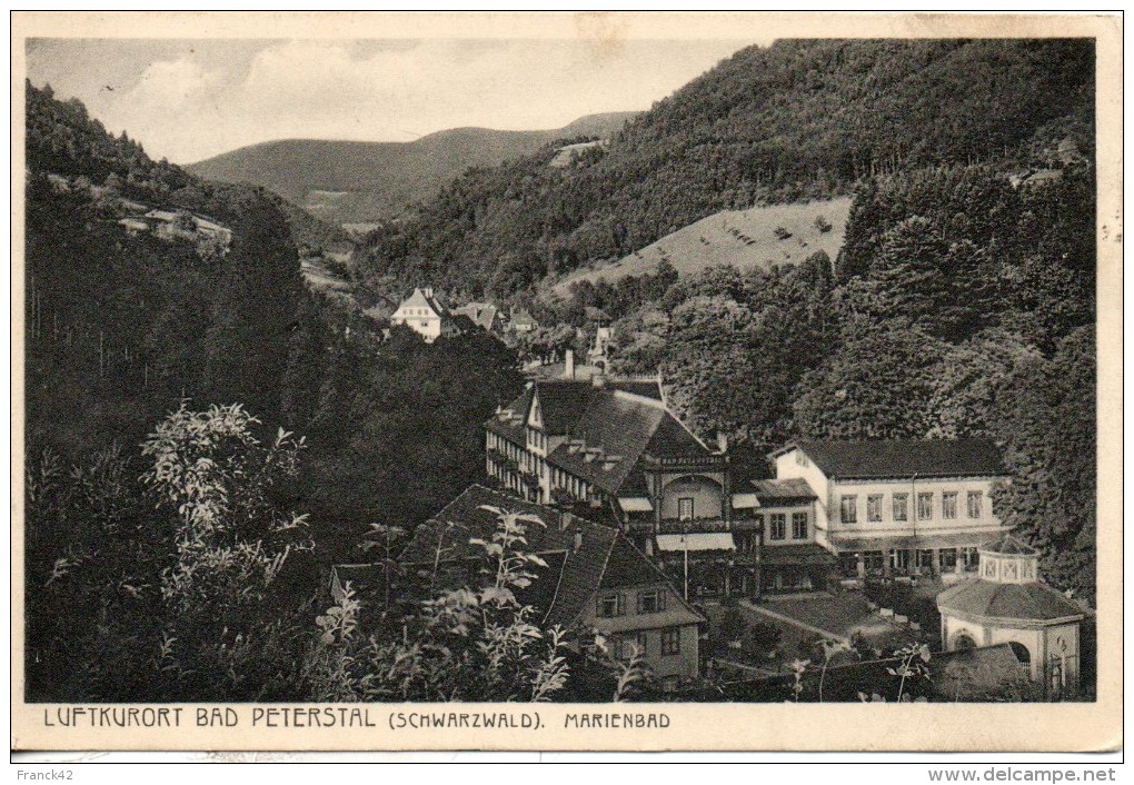Allemagne. Luftkurort Bad Peterstal - Bad Peterstal-Griesbach