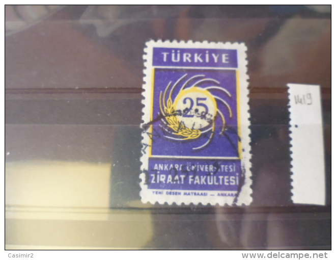 TURQUIE TIMBRE COLLECTION YVERT N° 1419 - Oblitérés