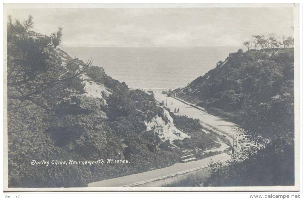 DORSET - BOURNEMOUTH -  DURLEY CHINE RP Do581 - Bournemouth (until 1972)