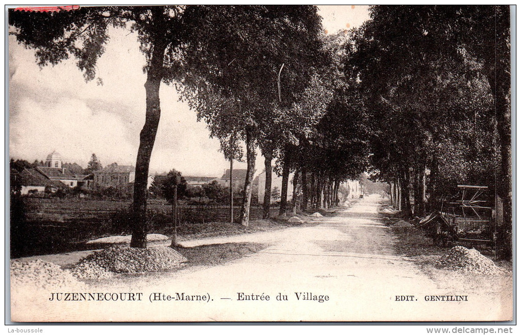 52 JUZENNECOURT - Entrée Du Village - Juzennecourt