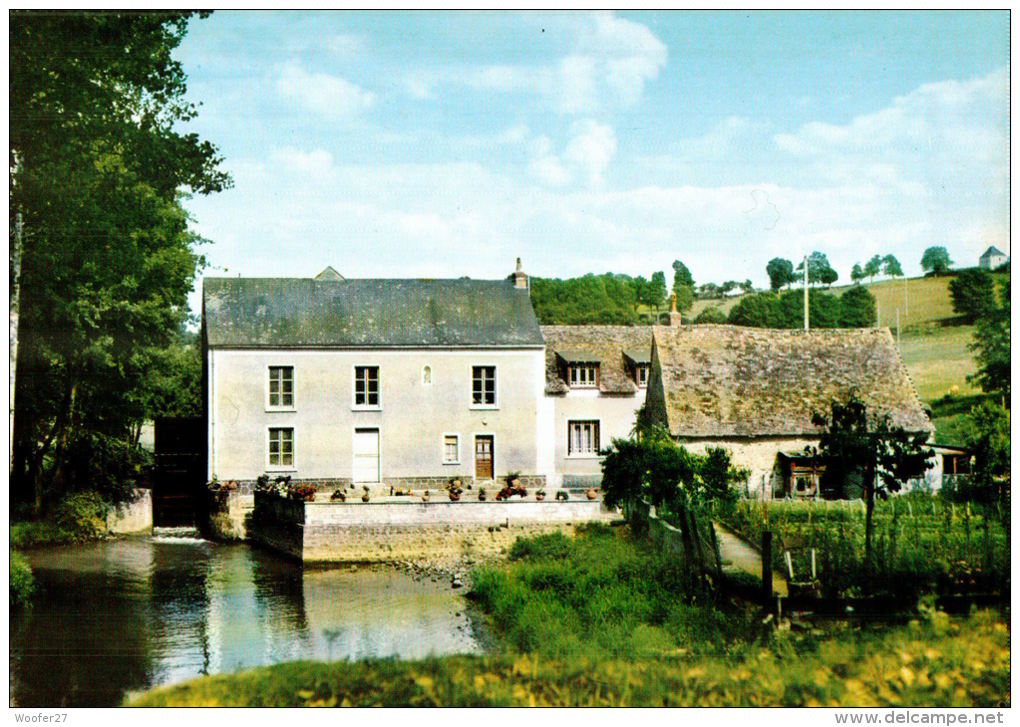 CPM  BRULON   Le Moulin Du Pont - Brulon