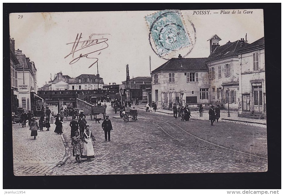 POISSY PLACE DE LA GARE - Poissy