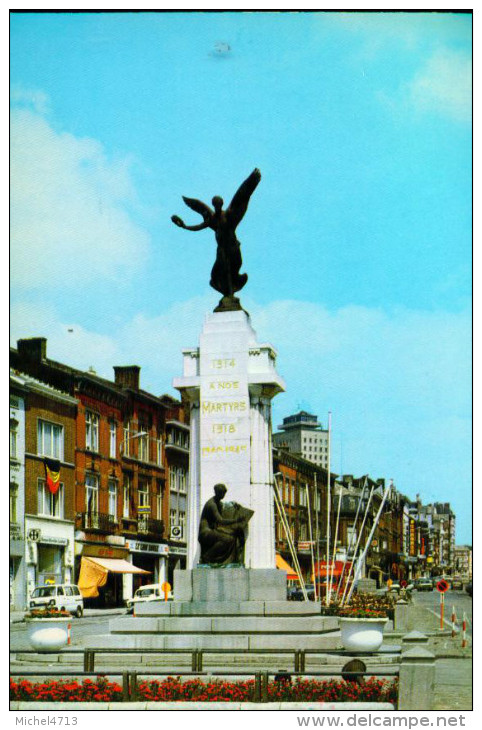 MONUMENT AUX MORTS  CPA  1953 - Honnelles