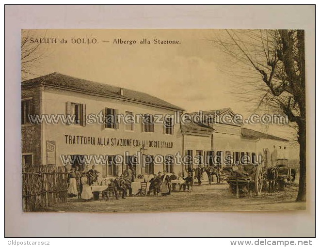 Venezia Dollo 21 Prova Albergo Trattoria Stazione Animata Ed Mantelli - Venezia