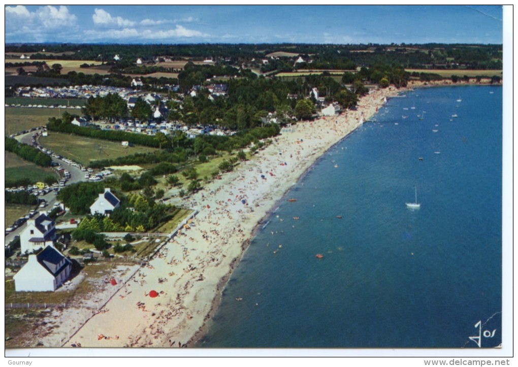 La Forêt Fouesnant : La Plage De Kervelen N°666 éd Jos - Aérienne - La Forêt-Fouesnant