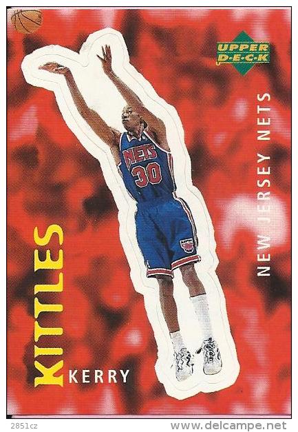 Sticker - UPPER DECK, 1997. - Basket / Basketball, No 270 - Kerry Kittles, New Jersey Nets - Sonstige & Ohne Zuordnung