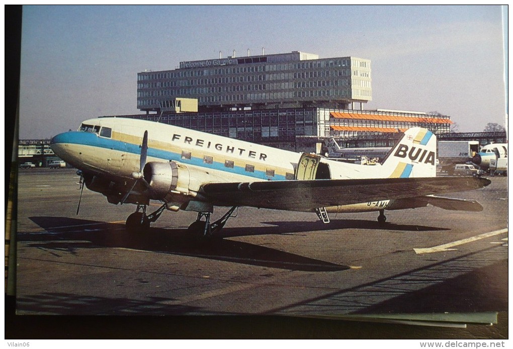 DC 3      BUA FREIGHTER    G AMHJ - 1946-....: Moderne