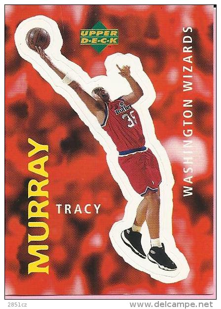 Sticker - UPPER DECK, 1997. - Basket / Basketball, No 328 - Tracy Murray, Washington Wizards - Andere & Zonder Classificatie