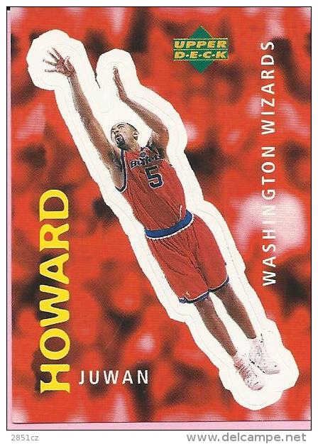 Sticker - UPPER DECK, 1997. - Basket / Basketball, No 329 - Juwan Howard, Washington Wizards - Other & Unclassified