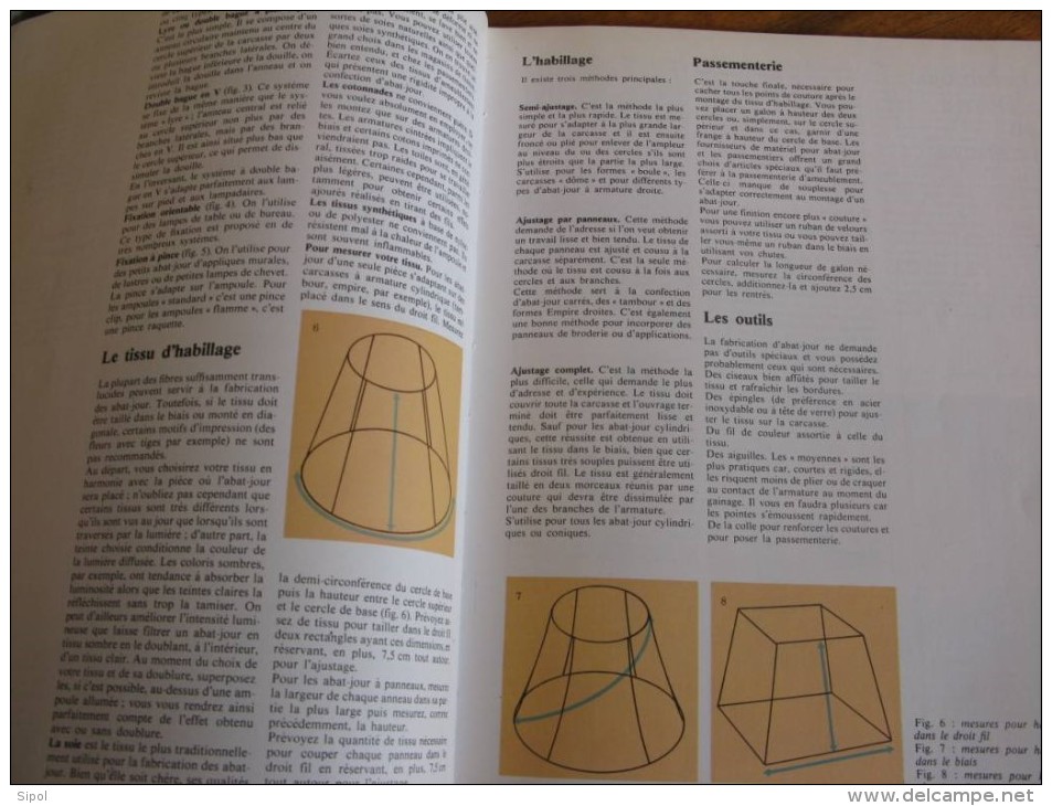 Les Abat- Jours Manu Presse Des Activités Manuelles Pour Le Temps Des Loisirs 88 Pages BE  1976 - Innendekoration