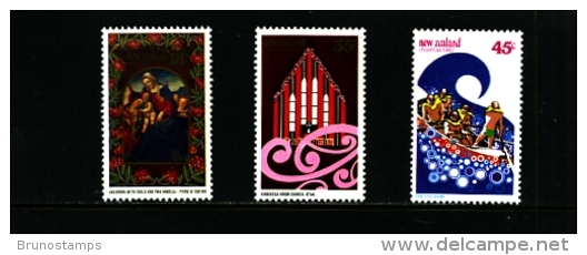 NEW ZEALAND - 1982  CHRISTMAS  SET MINT NH - Unused Stamps