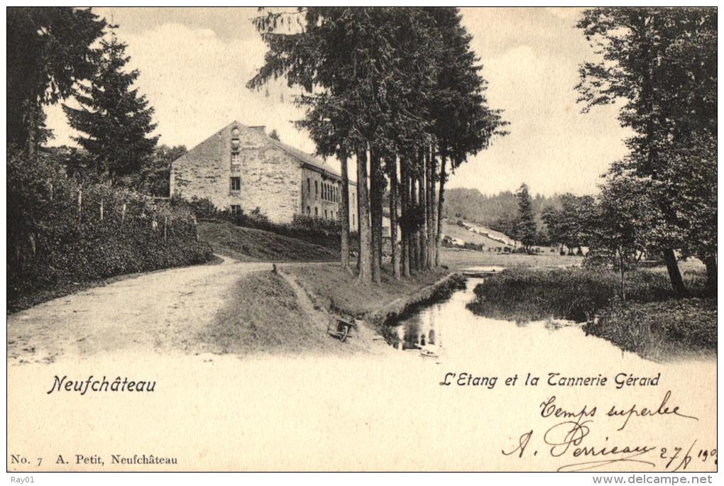 BELGIQUE - LUXEMBOURG - NEUFCHATEAU - L'Etang Et La Tannerie Gérard. - Neufchâteau