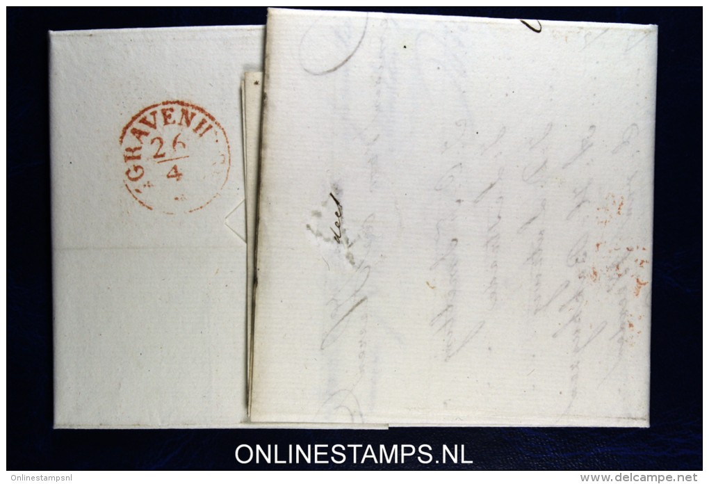 Complete Brief  Van Amsterdam Naar Den Haag, 1826 - ...-1852 Voorlopers