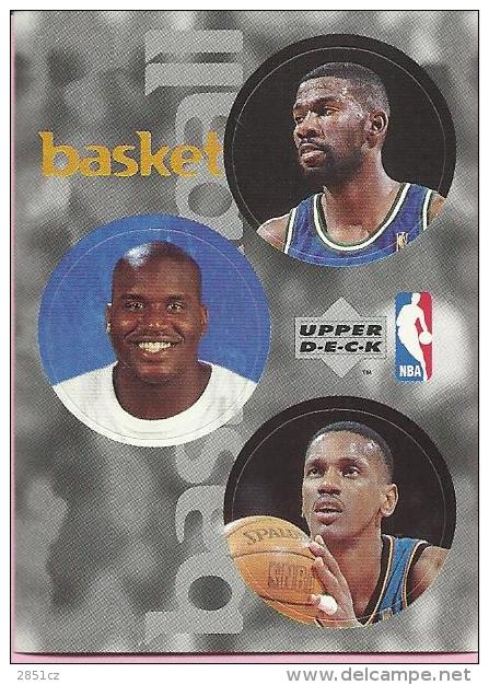 Sticker - UPPER DECK, 1997. - Basket / Basketball, NBA, No 7 / 68 / 228 - Other & Unclassified