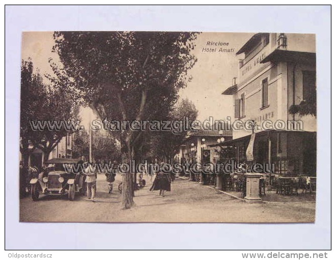 Riccione 65  Rimini Hotel Albergo Amati Auto Ed Ballerini 2695 - Rimini