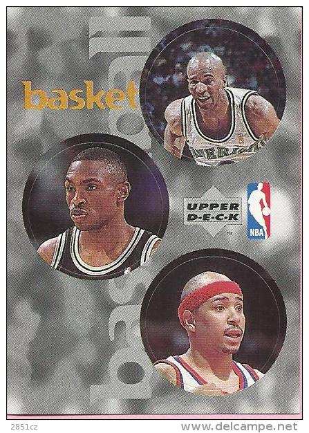 Sticker - UPPER DECK, 1997. - Basket / Basketball, NBA, No 9 / 115 / 276 - Other & Unclassified