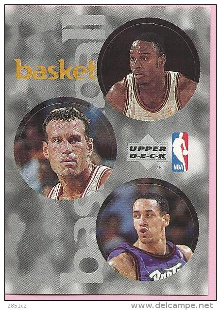 Sticker - UPPER DECK, 1997. - Basket / Basketball, NBA, No 21 / 251 / 317 - Other & Unclassified