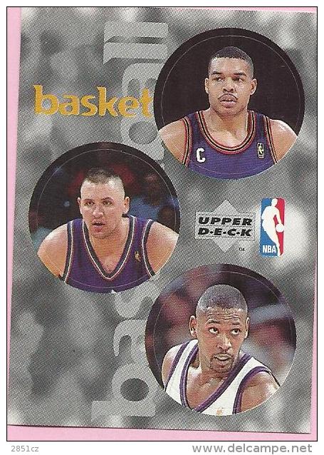 Sticker - UPPER DECK, 1997. - Basket / Basketball, NBA, No 23 / 140 / 258 - Otros & Sin Clasificación