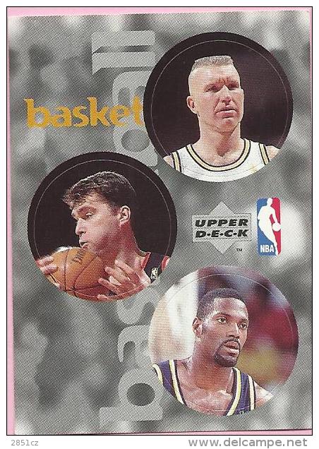 Sticker - UPPER DECK, 1997. - Basket / Basketball, NBA, No 27 / 94 / 237 - Sonstige & Ohne Zuordnung