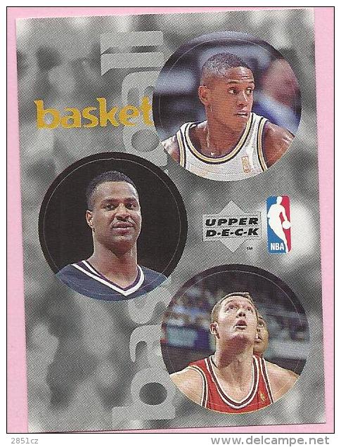 Sticker - UPPER DECK, 1997. - Basket / Basketball, NBA, No 28 / 111 / 209 - Autres & Non Classés