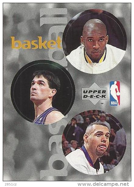 Sticker - UPPER DECK, 1997. - Basket / Basketball, NBA, No 31 / 139 / 323 - Otros & Sin Clasificación