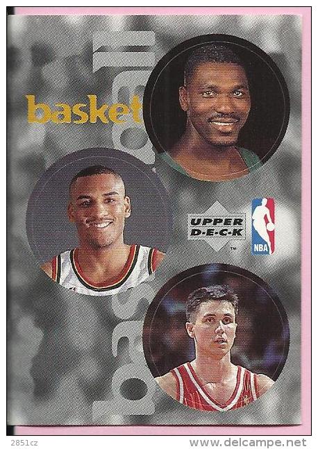 Sticker - UPPER DECK, 1997. - Basket / Basketball, NBA, No 42 / 173 / 302 - Altri & Non Classificati
