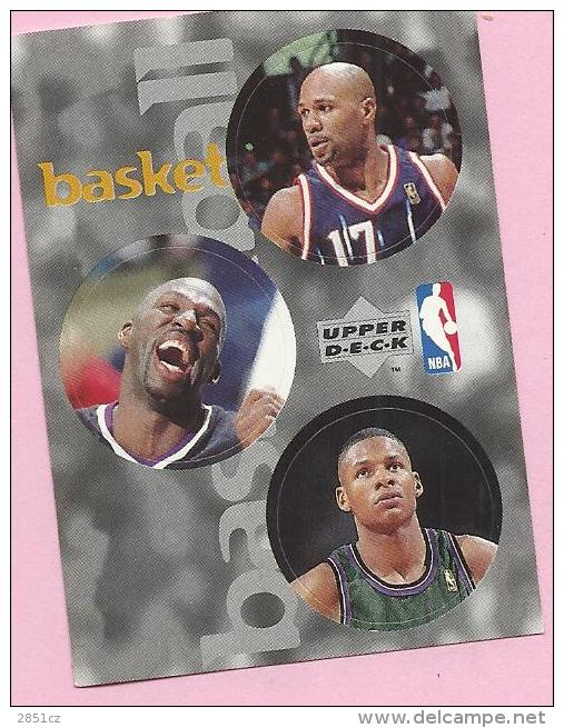 Sticker - UPPER DECK, 1997. - Basket / Basketball, NBA, No 44 / 110 / 257 - Altri & Non Classificati