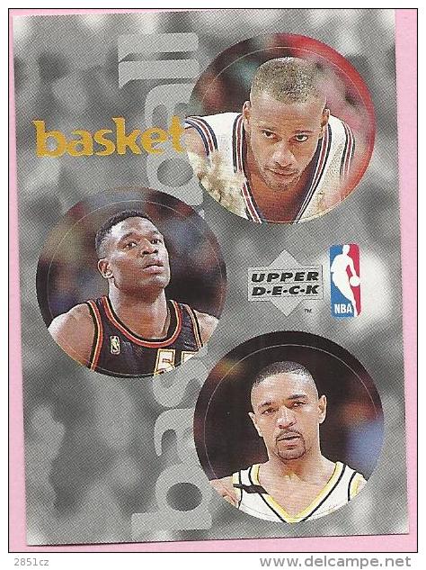 Sticker - UPPER DECK, 1997. - Basket / Basketball, NBA, No 49 / 170 / 238 - Sonstige & Ohne Zuordnung