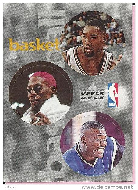 Sticker - UPPER DECK, 1997. - Basket / Basketball, NBA, No 50 / 206 / 281 - Otros & Sin Clasificación