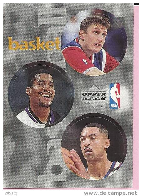 Sticker - UPPER DECK, 1997. - Basket / Basketball, NBA, No 51 / 112 / 324 - Andere & Zonder Classificatie