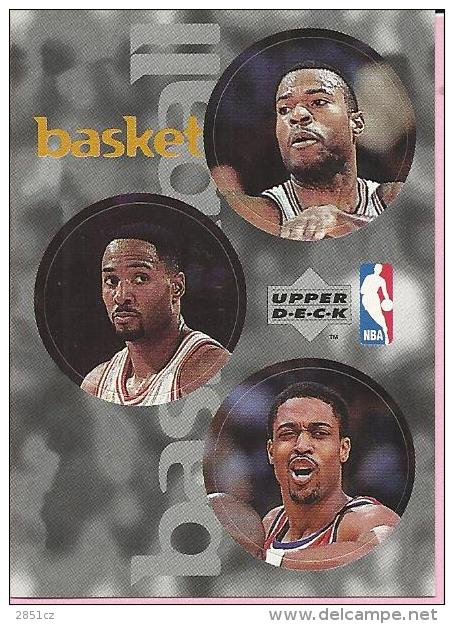 Sticker - UPPER DECK, 1997. - Basket / Basketball, NBA, No 52 / 253 / 325 - Other & Unclassified