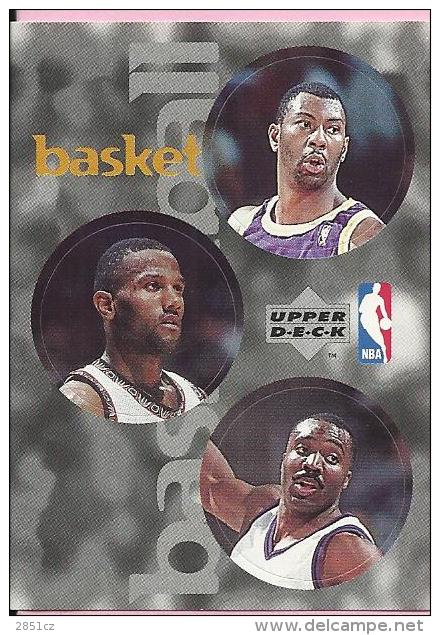 Sticker - UPPER DECK, 1997. - Basket / Basketball, NBA, No 66 / 154 / 259 - Otros & Sin Clasificación