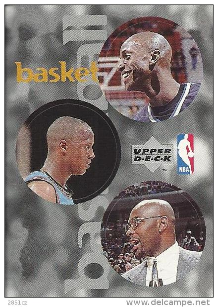 Sticker - UPPER DECK, 1997. - Basket / Basketball, NBA, No 72 / 155 / 294 - Otros & Sin Clasificación