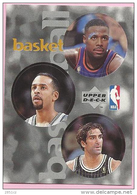 Sticker - UPPER DECK, 1997. - Basket / Basketball, NBA, No 86 / 192 / 296 - Altri & Non Classificati