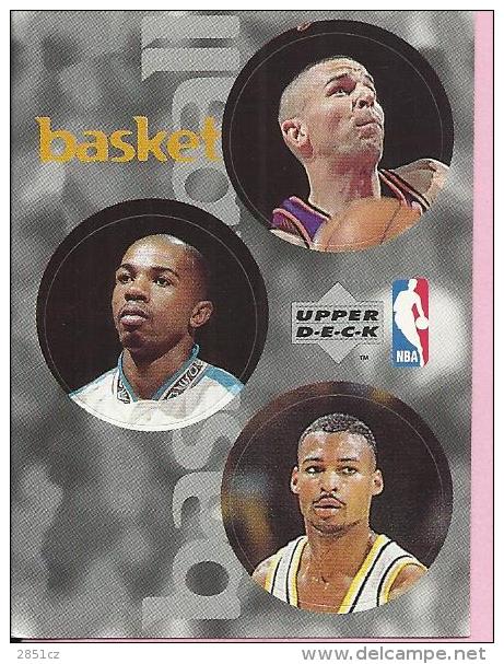 Sticker - UPPER DECK, 1997. - Basket / Basketball, NBA, No 88 / 153 / 235 - Other & Unclassified