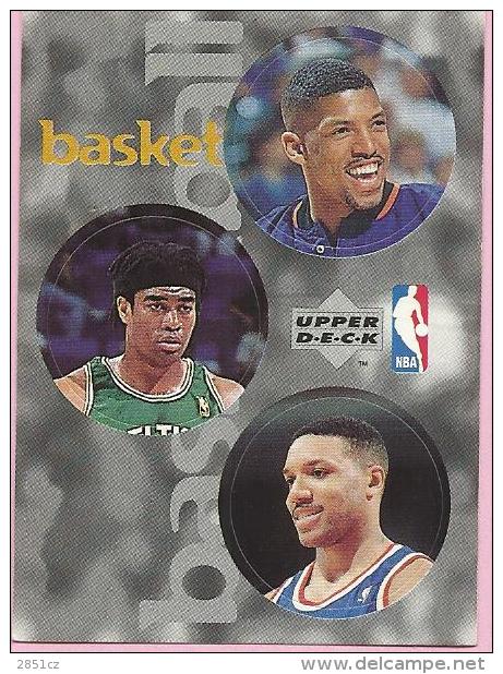 Sticker - UPPER DECK, 1997. - Basket / Basketball, NBA, No 89 / 185 / 272 - Andere & Zonder Classificatie