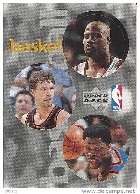 Sticker - UPPER DECK, 1997. - Basket / Basketball, NBA, No 93 / 172 / 280 - Andere & Zonder Classificatie