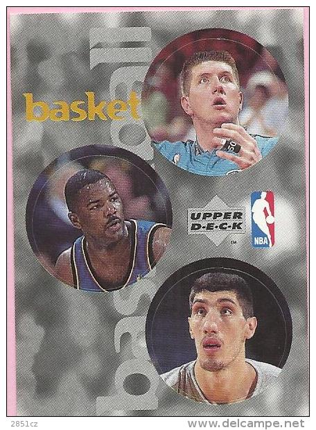 Sticker - UPPER DECK, 1997. - Basket / Basketball, NBA, No 156 / 232 / 326 - Other & Unclassified