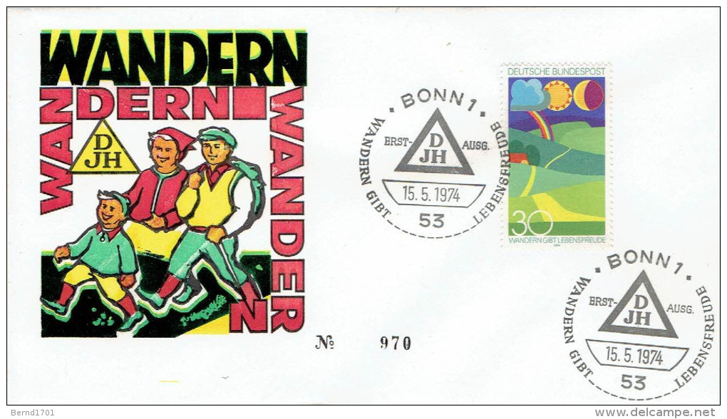 Germany - FDC Mi-Nr. 808 (y822)- - 1971-1980