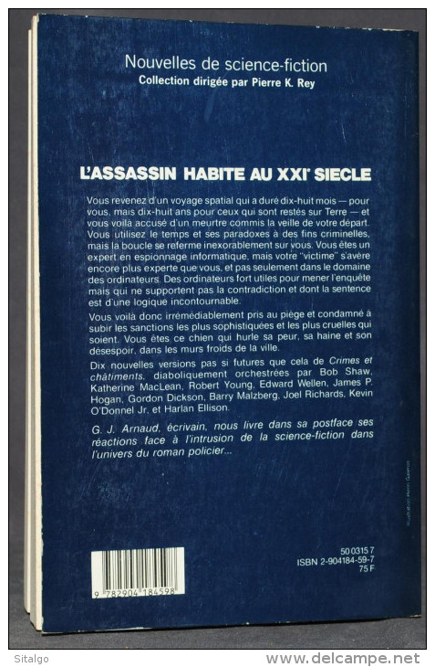 L'ASSASSIN HABITE AU XXIe SIÈCLE - RECUEIL SF - LONDREYS - Autres & Non Classés