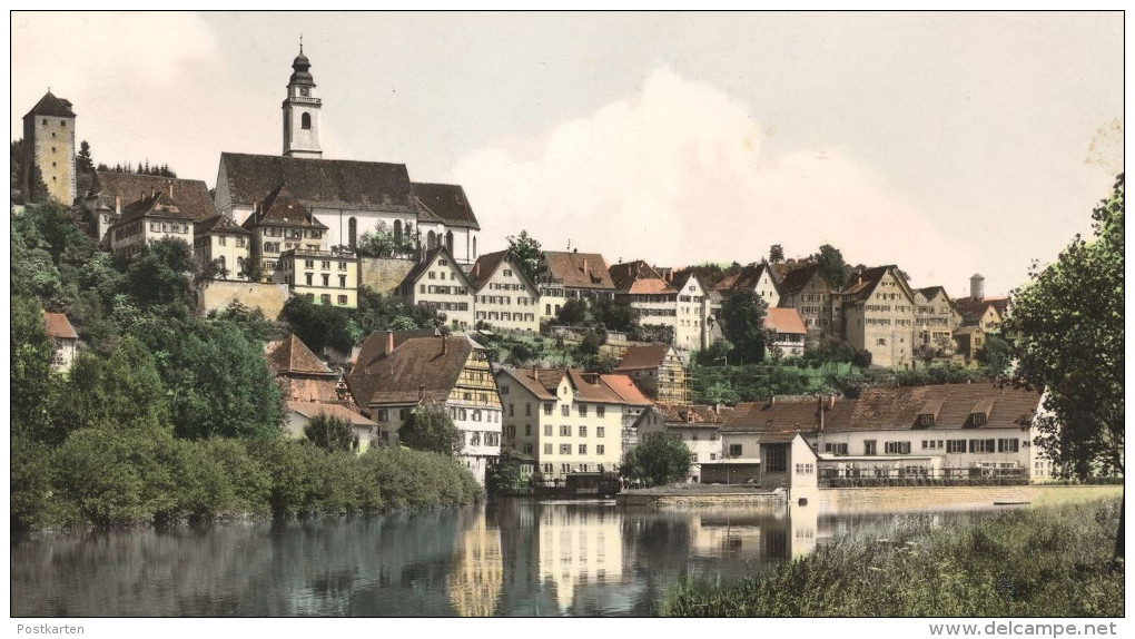 ÄLTERE POSTKARTE HORB AM NECKAR PANORAMA TOTALANSICHT Total AK Ansichtskarte Postcard Cpa Baden-Württemberg - Horb