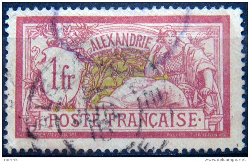 ALEXANDRIA 1902 1F Liberty & Peace USED Scott28 CV$4 - Oblitérés